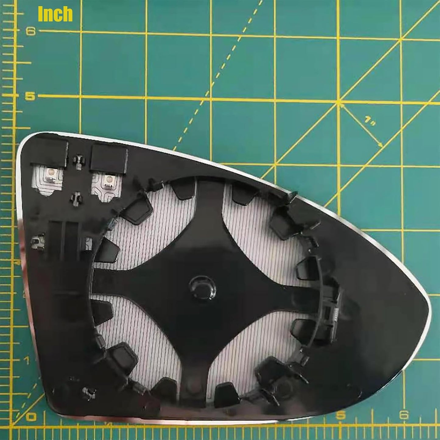 ya 2 8.15 Left Passenger Side Heated Wing Mirror Glass for VW for Golf Mk7 Mk7.5 2013-2018