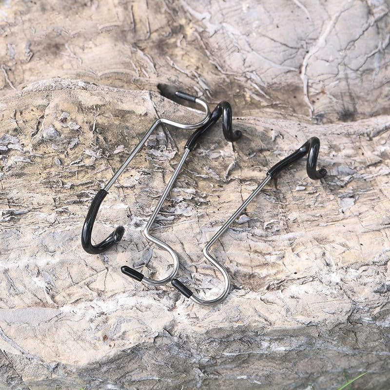 ya 26 10.21 baidi Camping Light Pole Hookspig Tail Shelf Hooksmultifunctional Camping Shelf Hooks