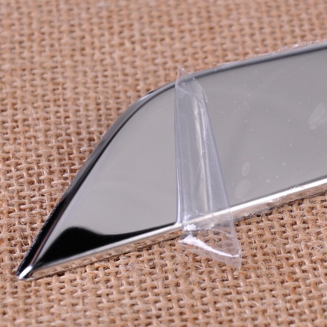 ya 4 8.10 2 Pack Chrome Front Fog Lamp Eyebrow Cover Decoration for Mazda 6 Atenza 2013-2016