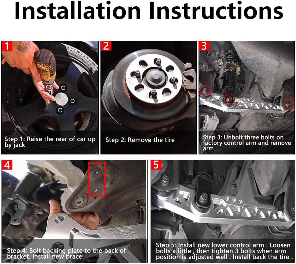 ya 13 9.15 baidi Pair Rear Lower Control Arm