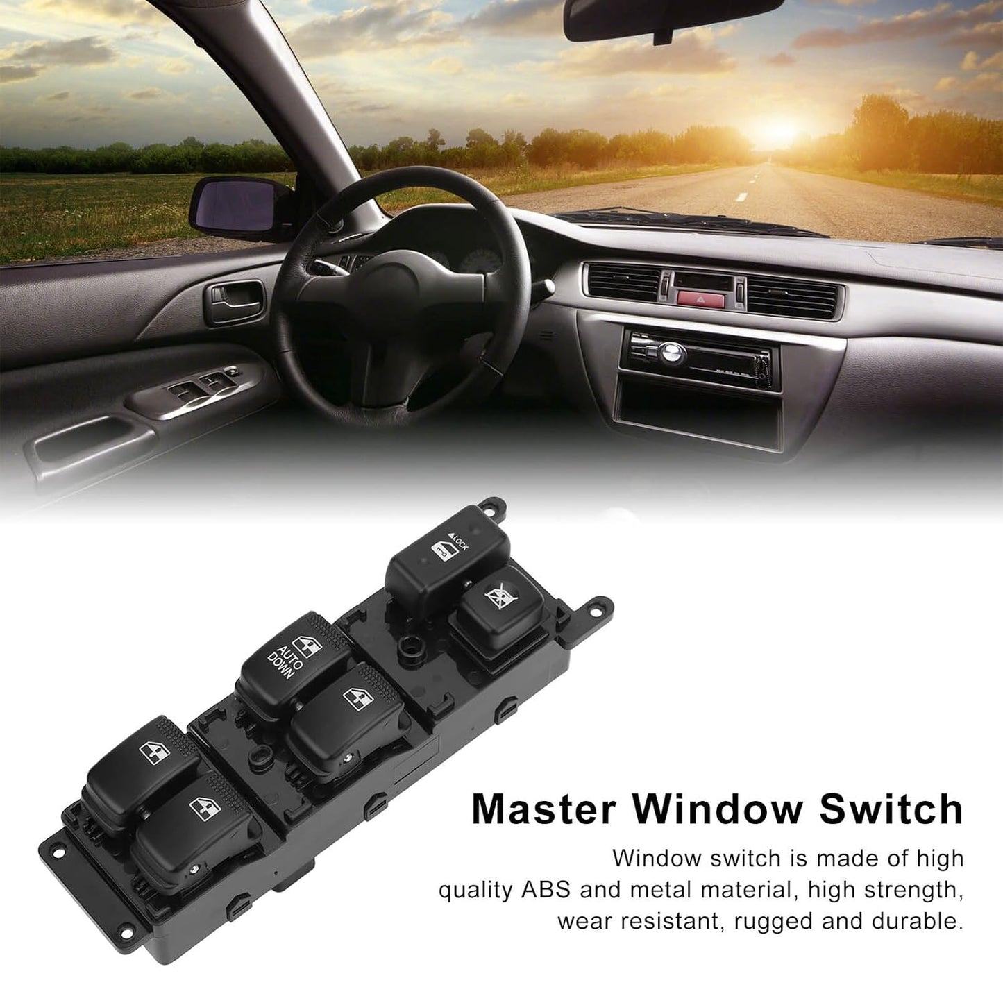 ya 4 8.24 baidi Fit for Kia Rio 2007-2009 Electric Main Power Window Switch 93570-G200