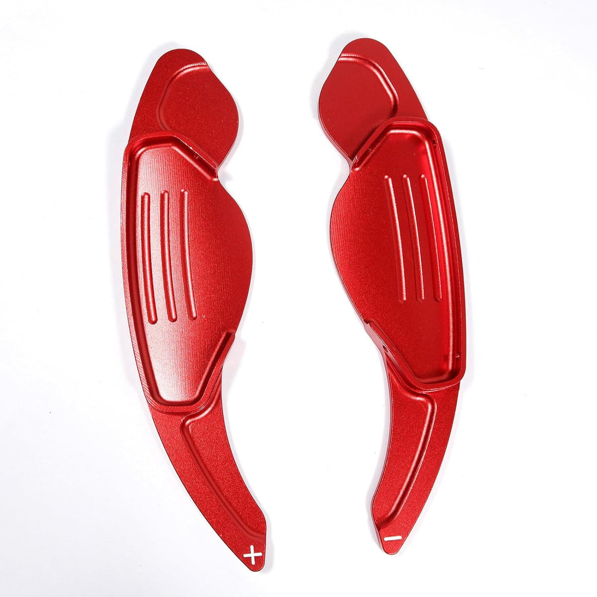 ya 13 9.15 baidi Red Steering Wheel Shift Paddle Shifter Fit for Jaguar XEL XE XFL XF XJ 1 Set