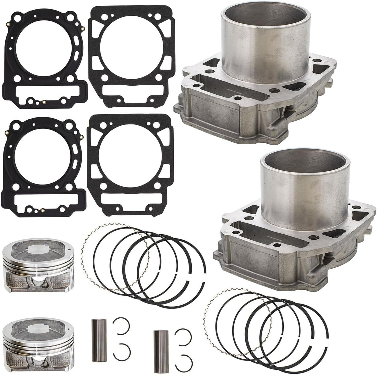 ya 9 10.24 Cylinder Piston Kit Front Rear for Bombardier BRP Can-Am for Outlander Max 800 06-15