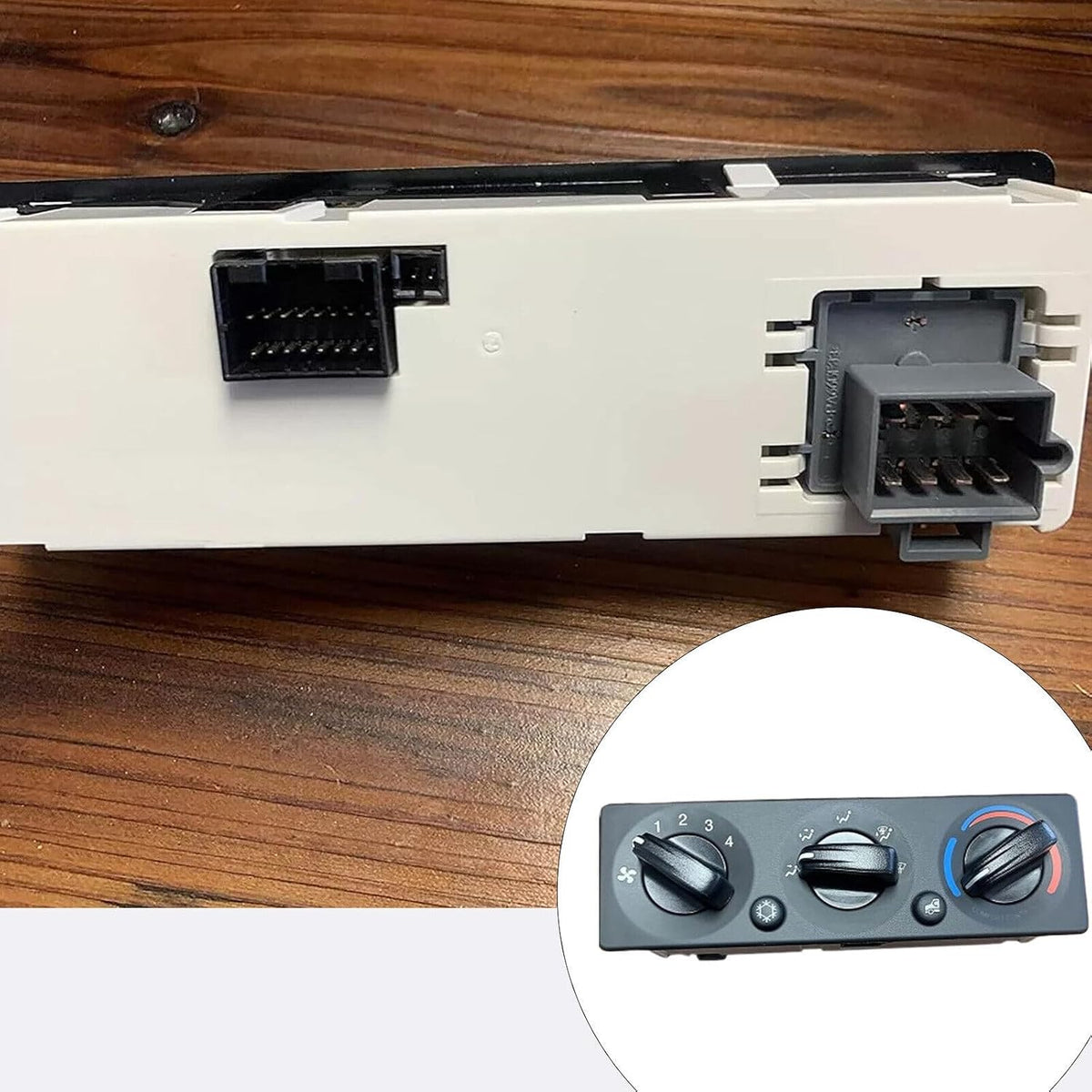 ya 9 10.24 New A/C Climate Control Module Panel Q21-6119 for Peterbilt Truck