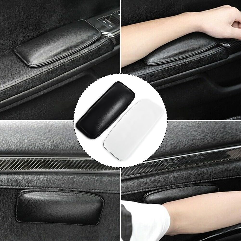 ya 5 8.10 Car PU Leather Leg Cushion Knee Pad Pillow Thigh Support for SEAT Door Armrest Pad