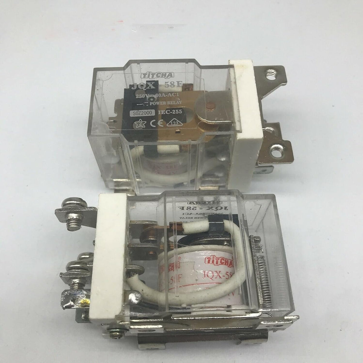 ya 16 10.20 baidi 1pc New JQX-58F/1Z 60A Relay 24V 40F-60F-63F #W7*-
