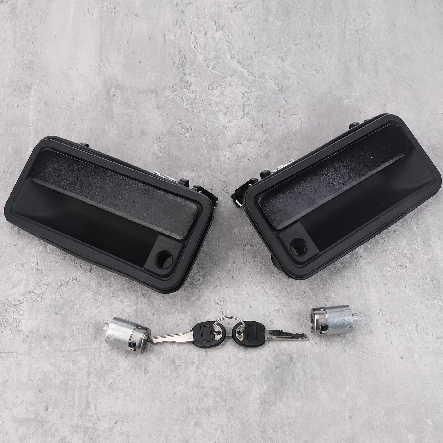 ya 5 8.10 Set of Exterior Door Handles Lock cylinders and Keys for Chevrolet GM C/K 1500 2500 3500