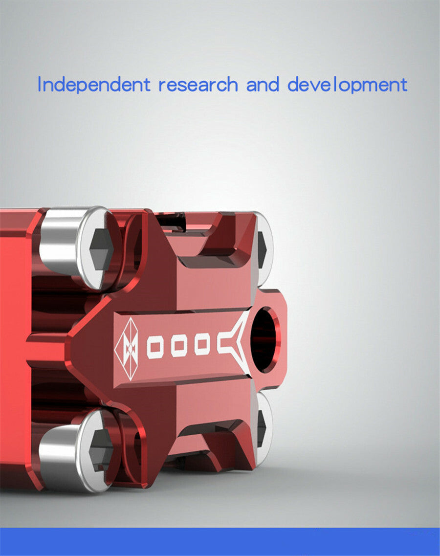 ya 5 8.7 Black+Red Aluminum Alloy 22/28mm Handlebar Riser for Motorcycle Scooter Pit Bike