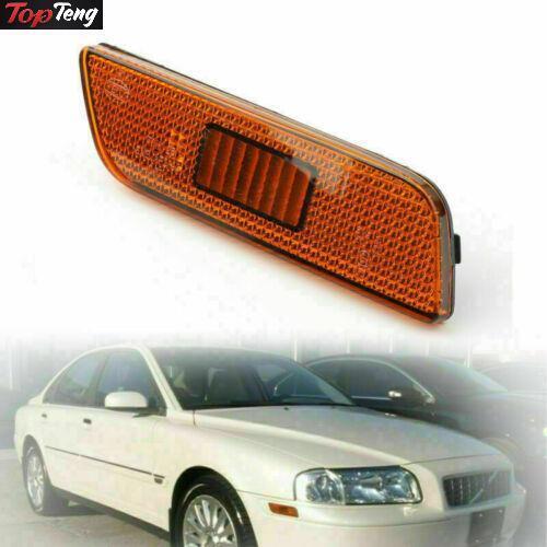 ya 1 8.5.1 Front Bumper Side Marker Light Amber Right Side Fit for VOLVO S80 1998-2006
