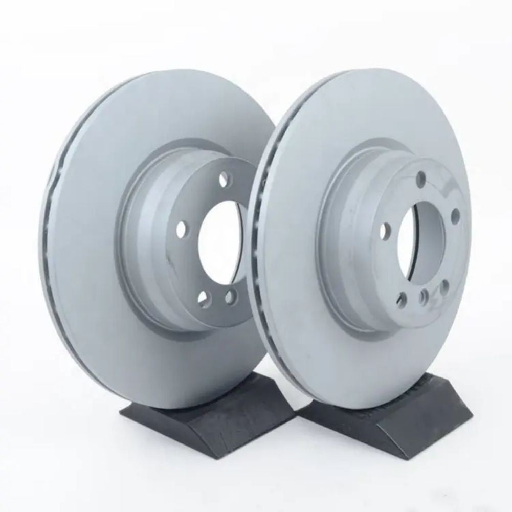 ya 1 7.1 Bison Performance Pair Front Drilled Coat 330mm Brake Rotors for BMW .