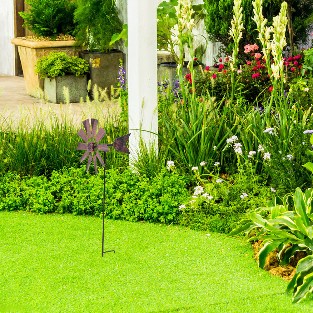 ya 14 Decorative Rotatory Windmill Garden Windmill Outdoor Or ment