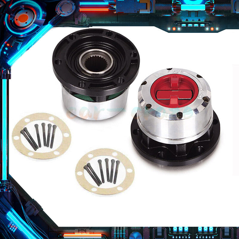 ya 7 6.10.2 2 PCS MANUAL LOCKING HUB for SUZUKI SAMURAI for SIERRA SIDEKICK LOCK OUTS AVM438HP