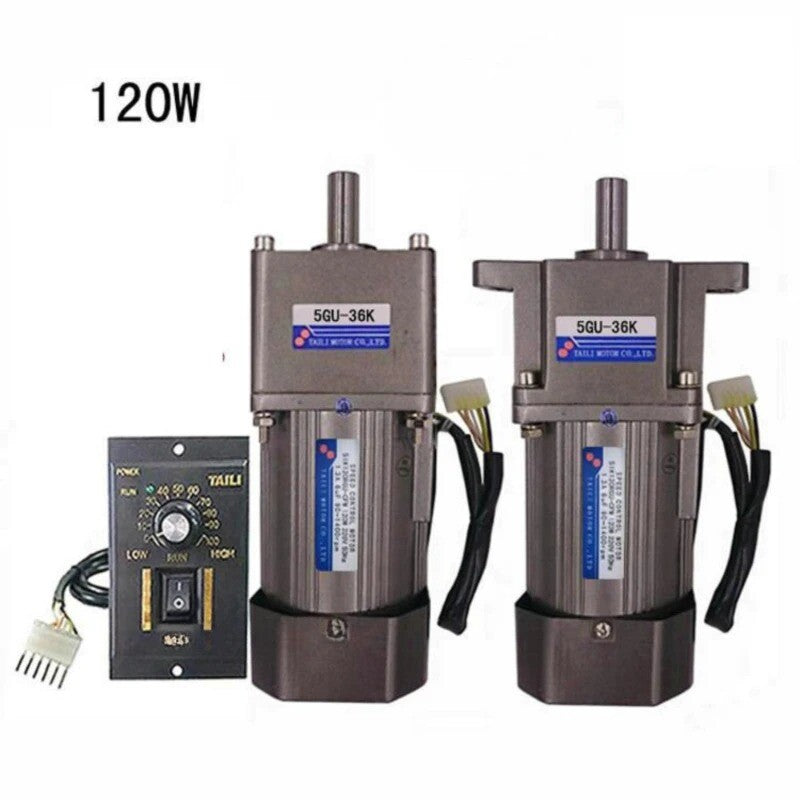 Micro Speed Motor, AC Single Phase, with Transmission Speed Controller