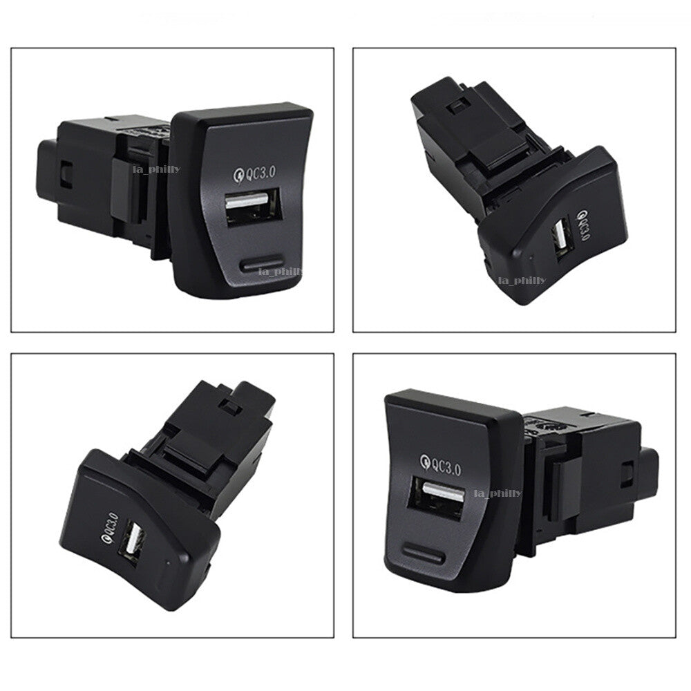ya 13 Car Central Control AUX USB for Charger Switch Cable Fit For 2019-2020 for Toyota RAV4