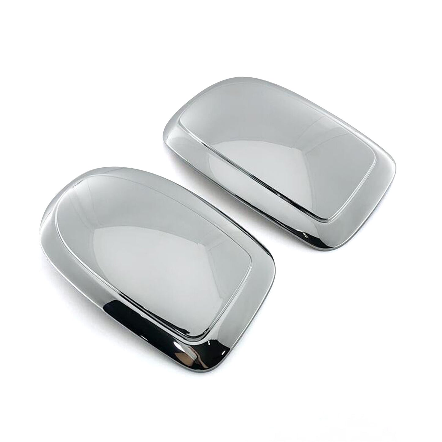 ya 1 8.5.4 For 1999-2006 for Chevy Silverado for GMC for Sierra Chrome Rear View Mirror Covers Overlay