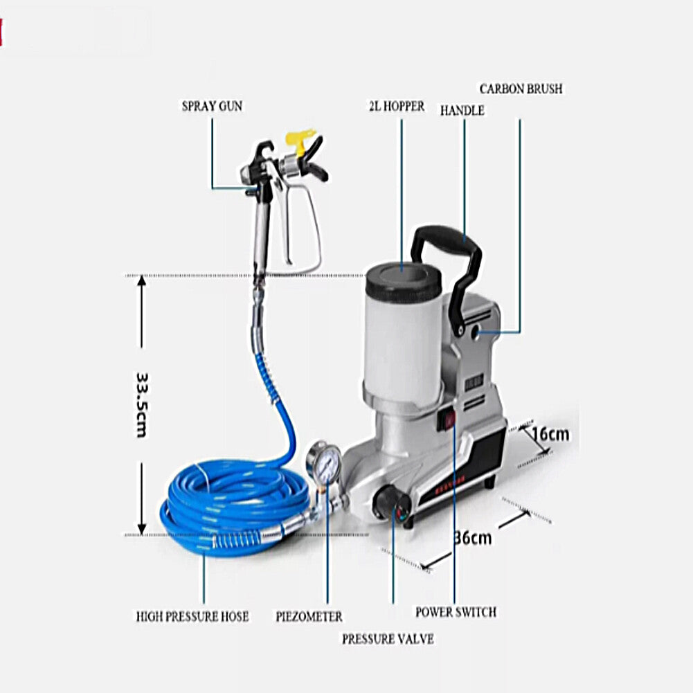 ya 26 Hot selling painting machine electric airless paint sprayer,