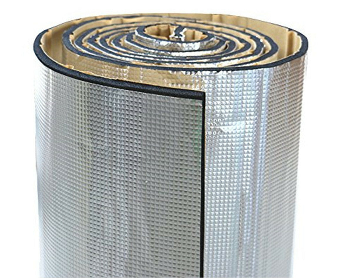 ya 5 8.7 Sound Deadener Heat Shield Insulation Mat Car Firewall Hood Engine Bay 1x1.4m
