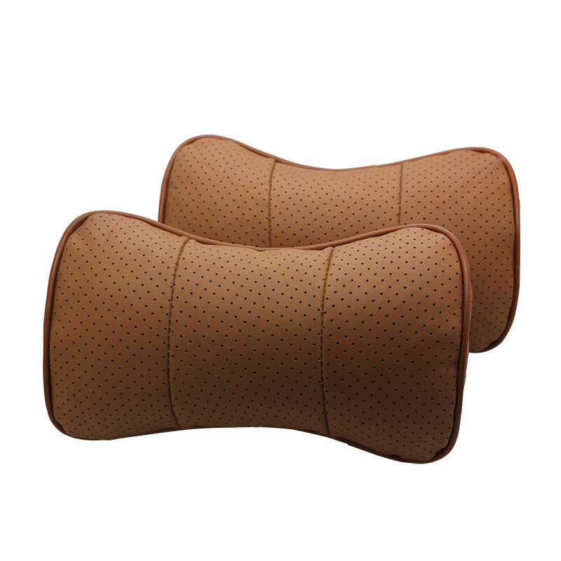 ya 12 5.22 2-pack car for SEAT headrest neck cushion pillow leather universal multi-color