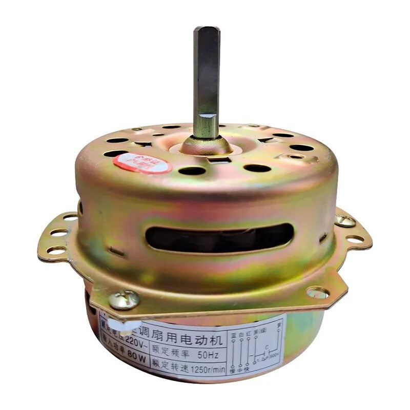 Air Conditioning Fan Motor Cooling Fan Motor 6-wire Motor Water Fan Cooler