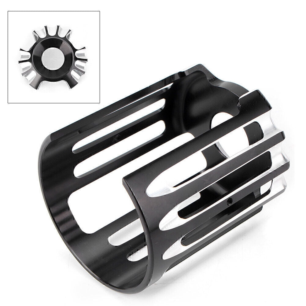 ya 1 6.30 Black Oil Filter Cover Cap fit for Harley Touring Road King Street Glide Motorcycle