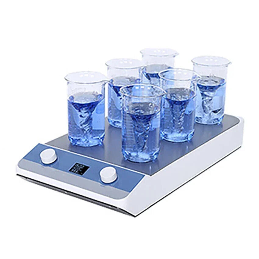 Laboratory Multi-Purpose Magnetic Stirrer Digital LCD Display Adjustable Speed