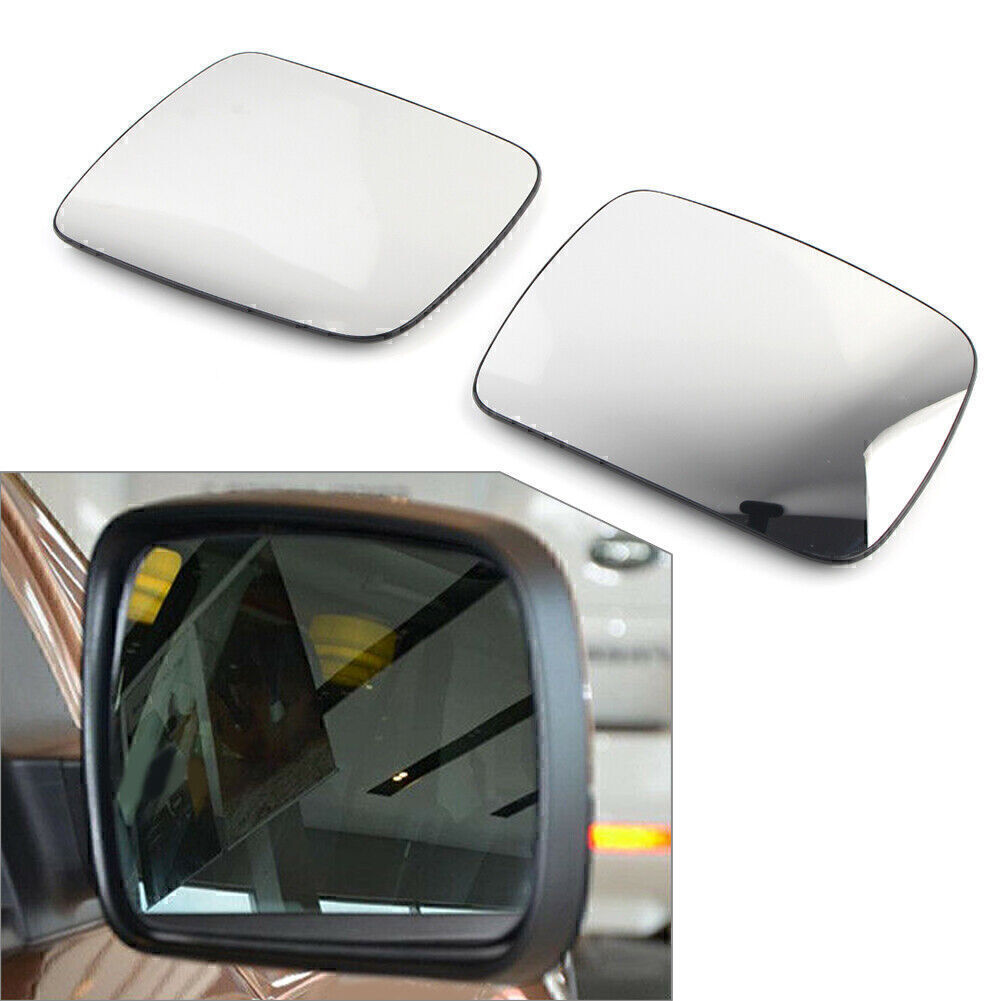 ya 3 6.25.2 2x Front Door Side Mirror Glass Fit for Land Rover for Range for Rover Sport LR2 LR4 10-14
