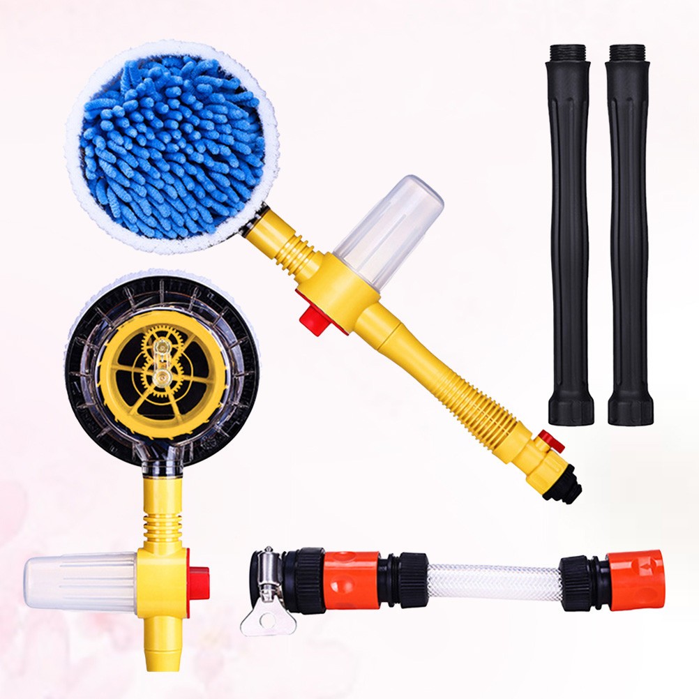 ya 5 8.7 Vehicle Rotating Cleaning Brush Car Wash Brush Auto Water Spray Brush