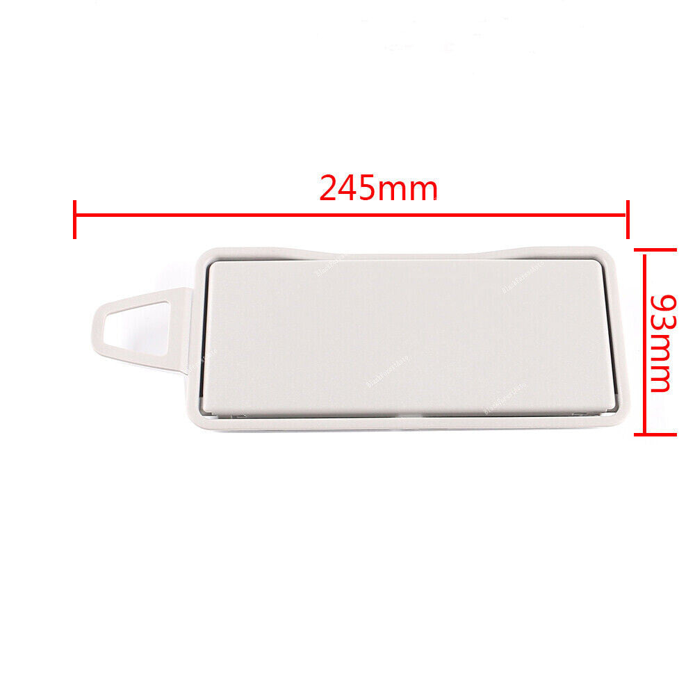 ya 5 8.7 Sun Visor Shade Makeup Mirror Cover Left for Mercedes-Benz E Class W212 Gray