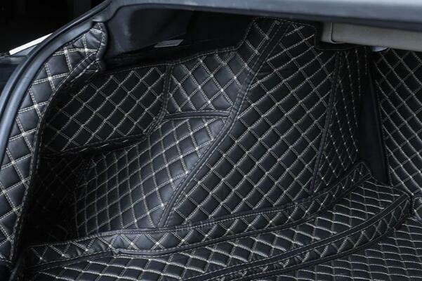ya 5 8.7 Boot Cargo Liner Tray Rear Trunk Floor Mat compatible for Ford Focus 2019-2024