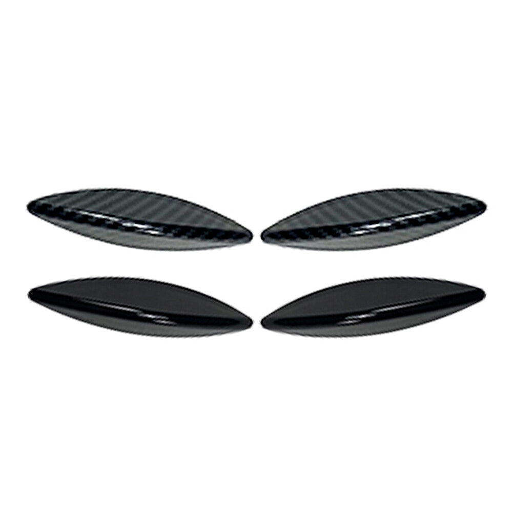ya 3 6.25.3 Fits for Mercedes-benz C-Class W205 Front Bumper Lip Splitter Spoiler Side Canards