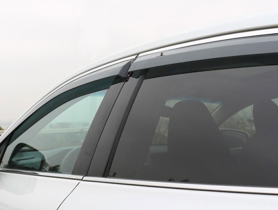 ya 5 8.7 Window Side Visors Sun Rain Guard Vent Deflectors for for Lincoln Nautilus 2020-2023