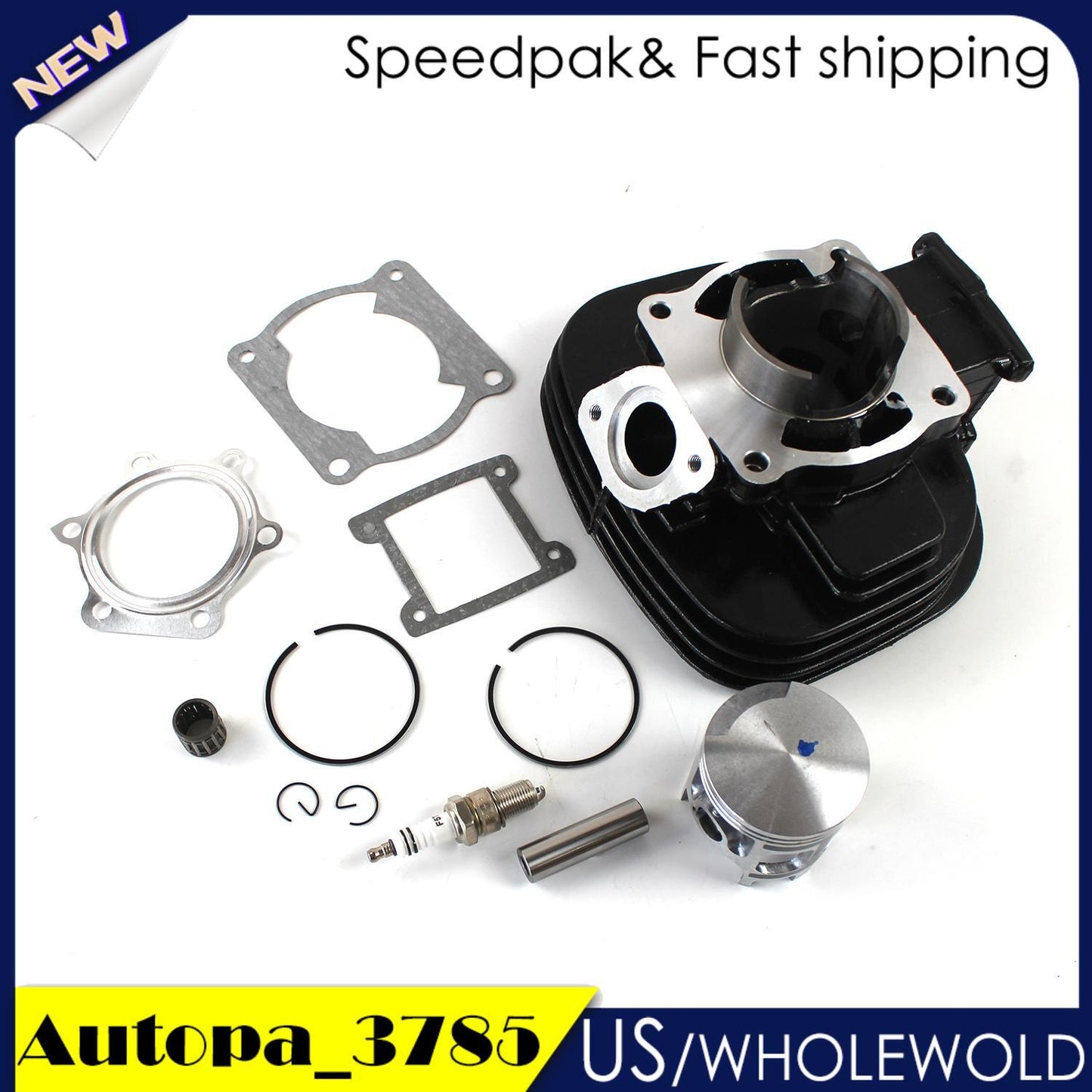 ya 27 7.2 Cylinder Piston Gasket Top End Kit For 88-06 Blaster for Yamaha 200 YFS200
