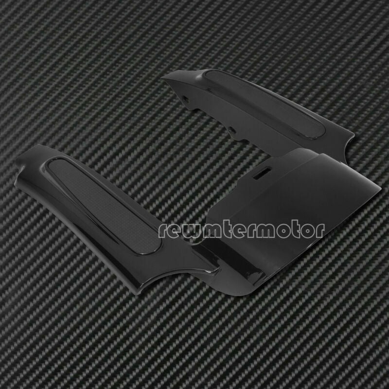 ya 5 8.7 Rear Fender Extension Fascia Turn Signal Running Brake Fit for Harley 2009-2013