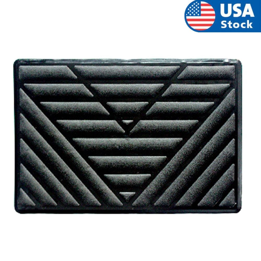 ya 7 6.10.3 PVC Car Floor Carpet Pad Foot Mat Pedal Patch Cover Car Foot Pad Car Mat 25x15cm
