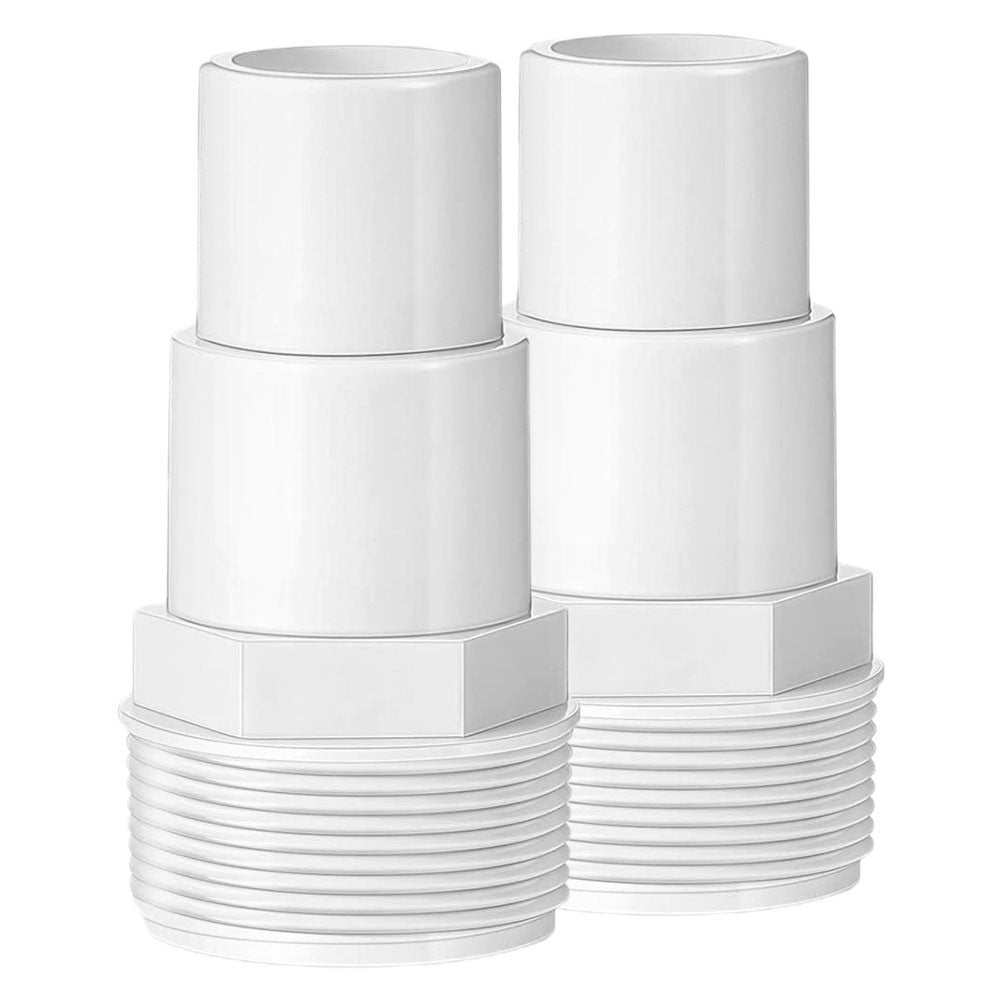 ya 14 2 Pcs Durable PP Swimming Pool Pump Hose Adapter Connector for Pool Parts
