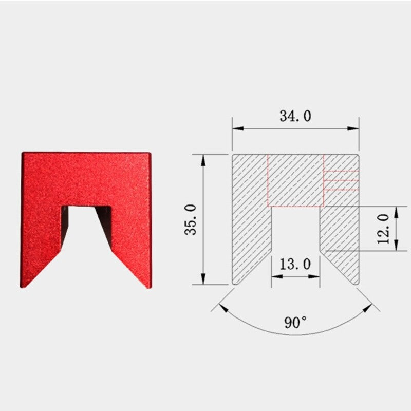 ya 17 Pocket Locator Self-Centering Vertical Drilling Guide Hole Locator Puncher