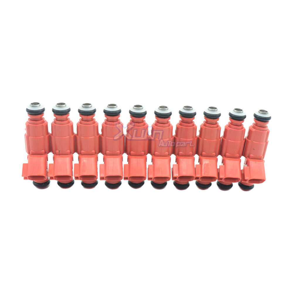 ya 5 8.7 0280155917 10pcs Fuel Injector for Ford F250 F350 F450 F550 6.8L V10 2000 - 2004