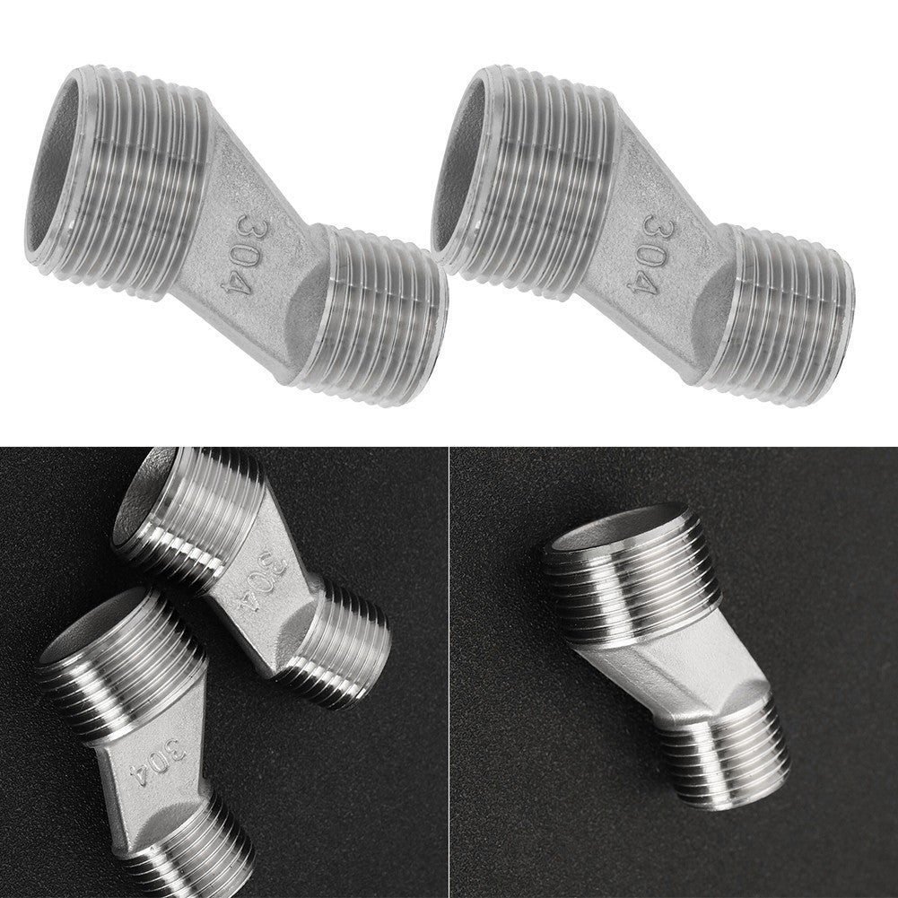 ya 28 Offset Adapters Faucet Corner 3/4 Inch 304 Stainless Steel On-wall Claw