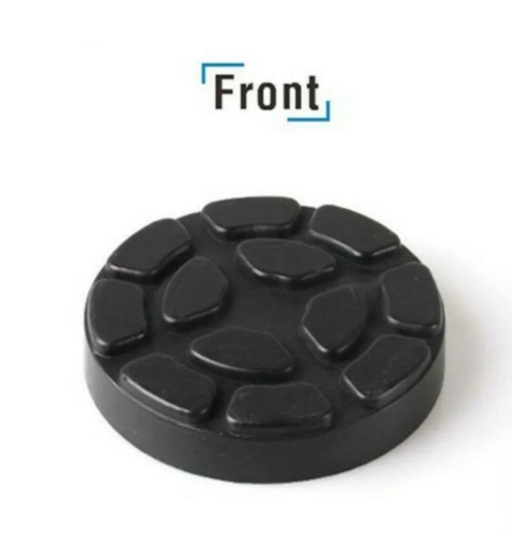 ya 5 8.7 4PCS Heavy Duty Round Rubber Arm Pad Lift Pad Car Truck Hoist Lift Accessories