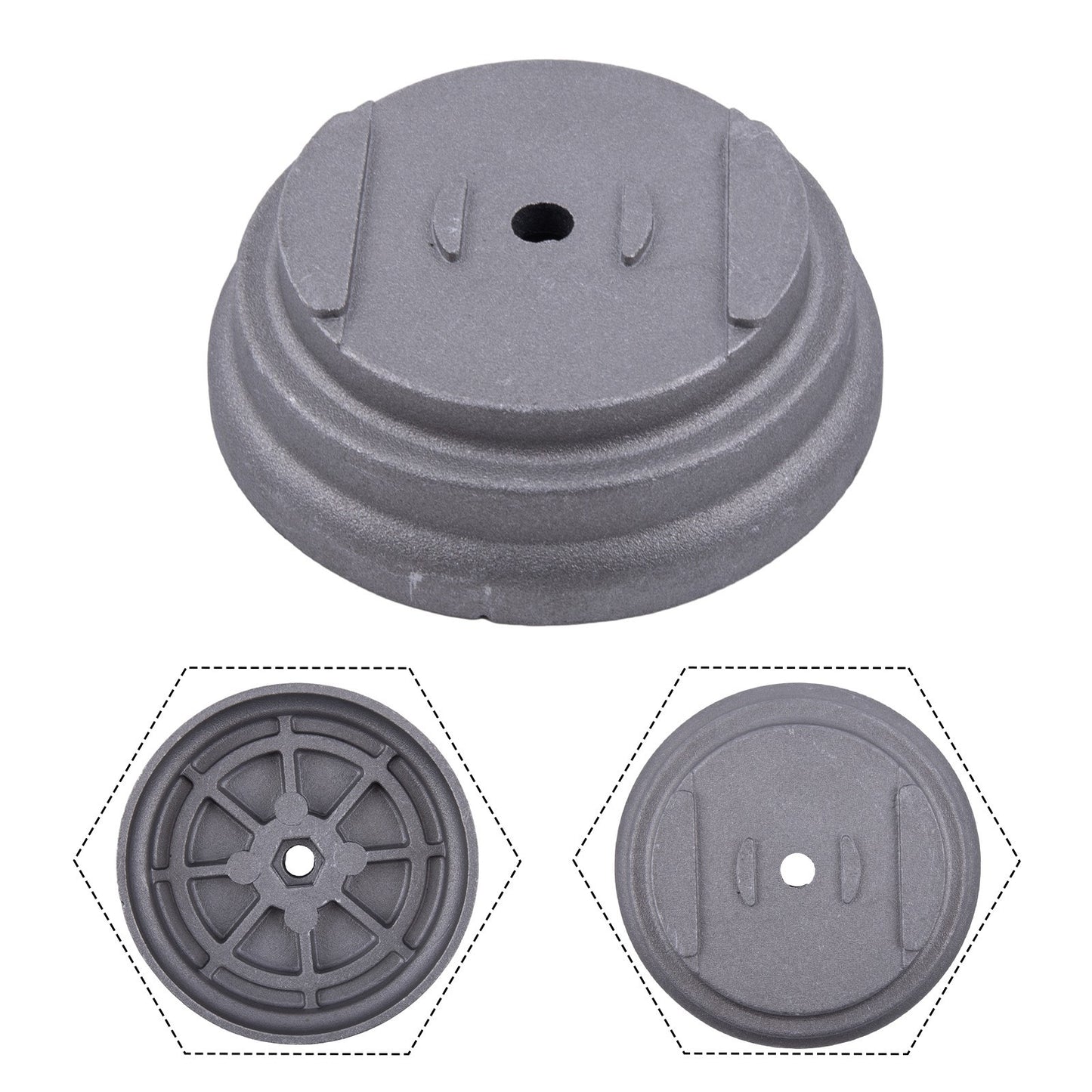 ya 17 Aluminum Cover Cover Accessory Power Tools Attachment Silver 1Pcs 1pcs