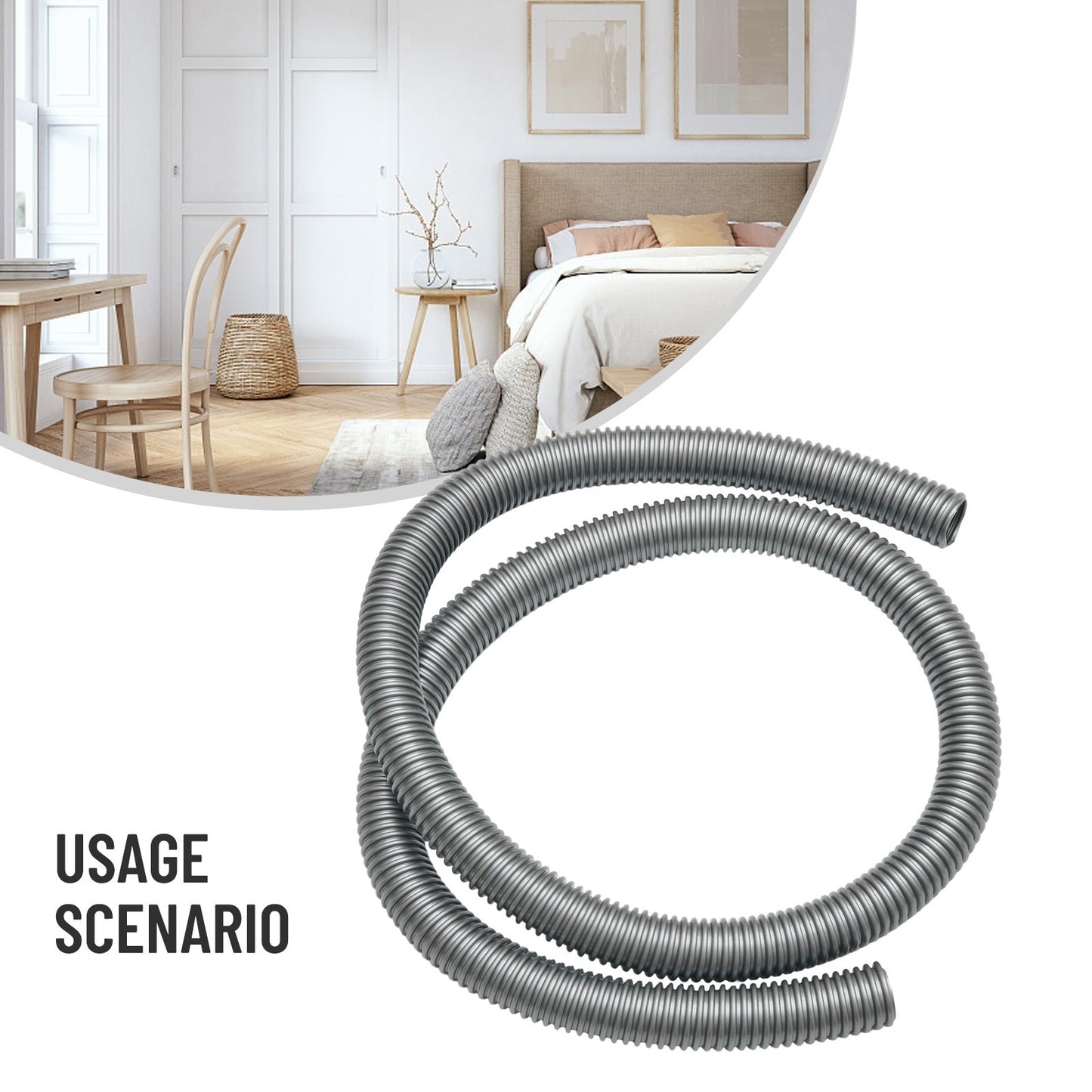 ya 25 Flexible Hose Soft Tube Inner 32mm Outer 39mm Household Vacuum Cleaner New