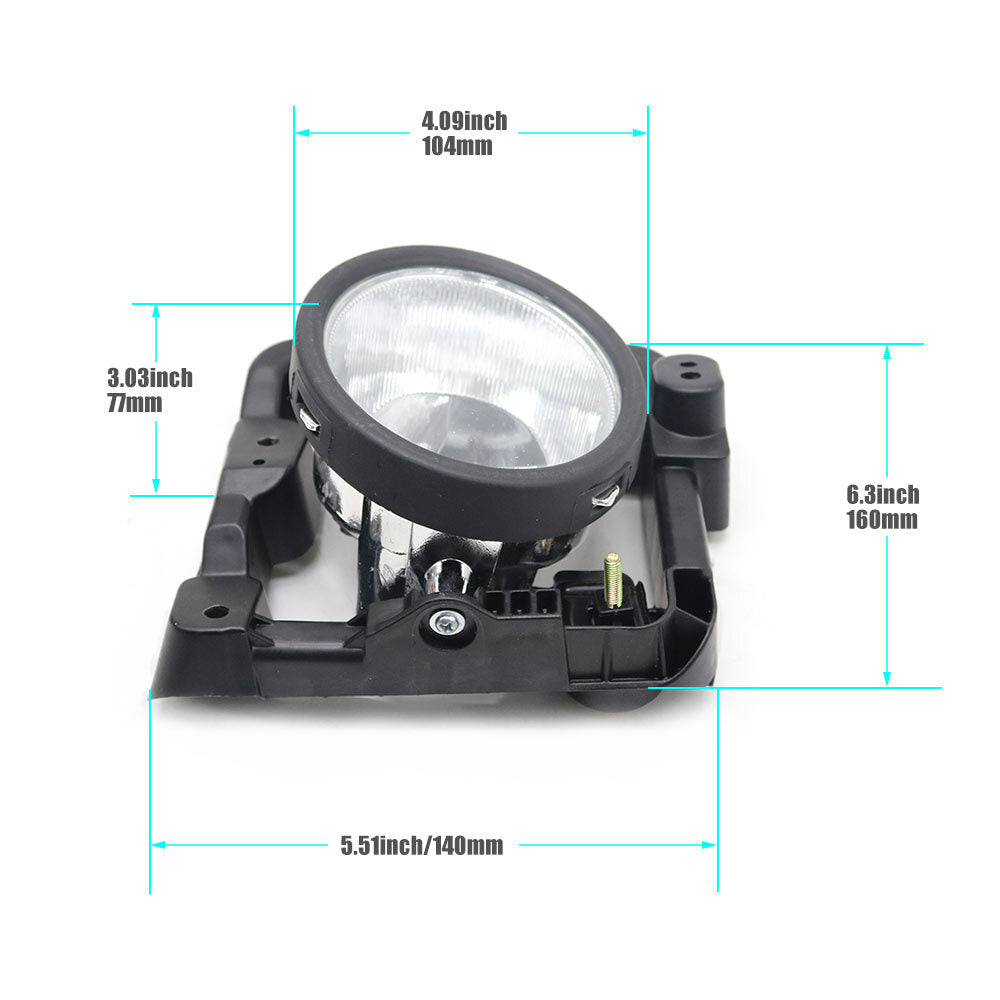 ya 1 7.4 Driving bumper fog lamp and right side suitable for Acura TSX 33900-TL0-A01
