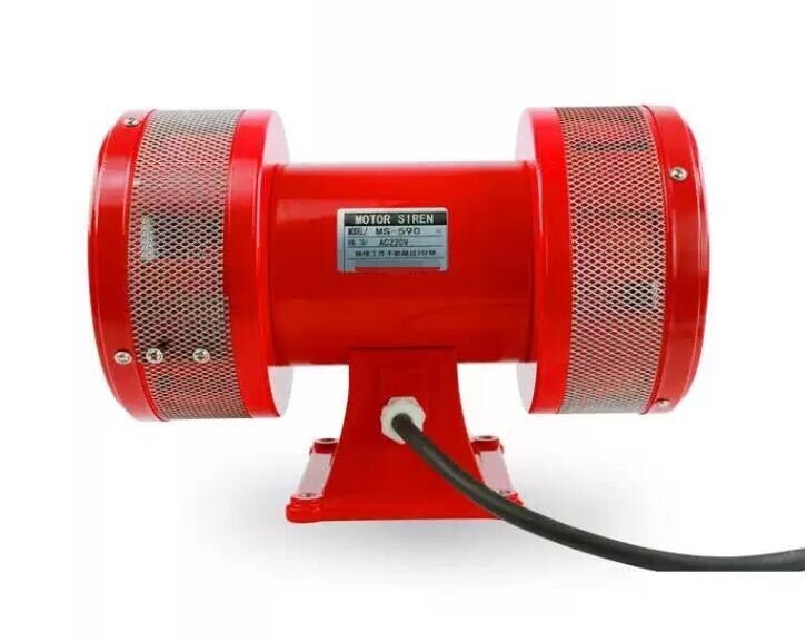 MS-590 Motor Driven Air Raid Siren Metal Horn Industry Boat Alarm