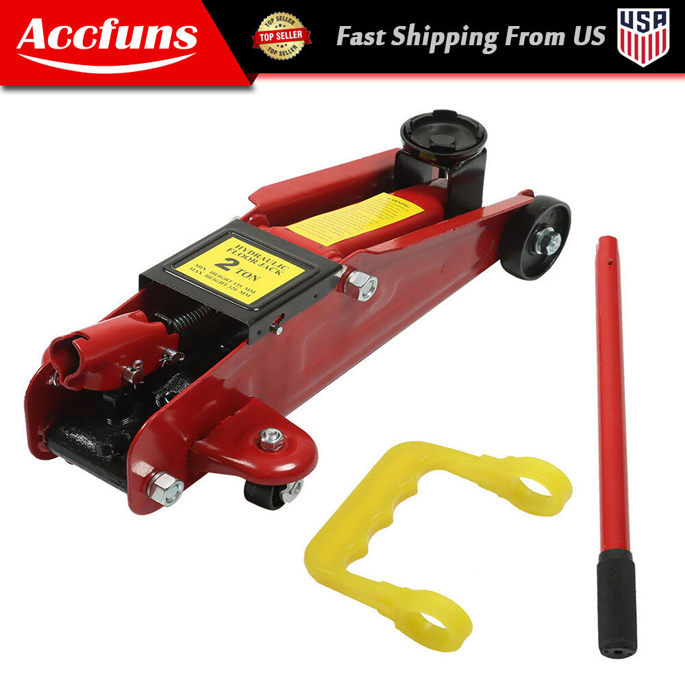 ya 1 6.30 2 Ton Low Profile Hydraulic Floor Trolley Jack for Quick Lifting