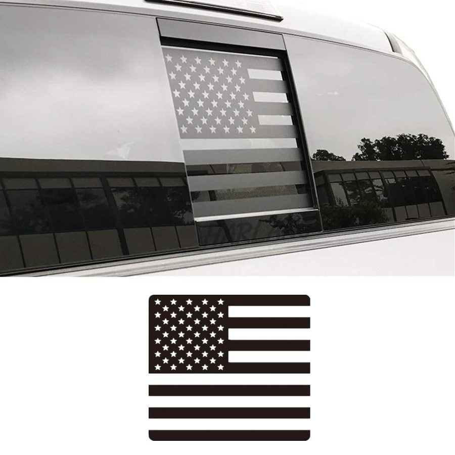 ya 1 7.8 American Flag Rear Center Window Decal Sticker Cover for Toyota Tacoma 2016-2022
