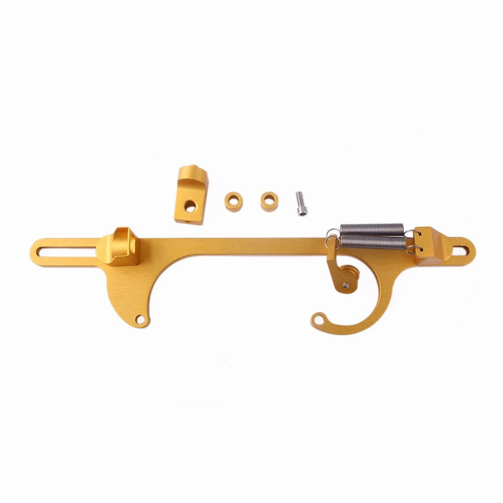 ya 3 6.25.2 Gold Aluminum for Holley 4160 Series Throttle Cable Carb Bracket Carburetor 350