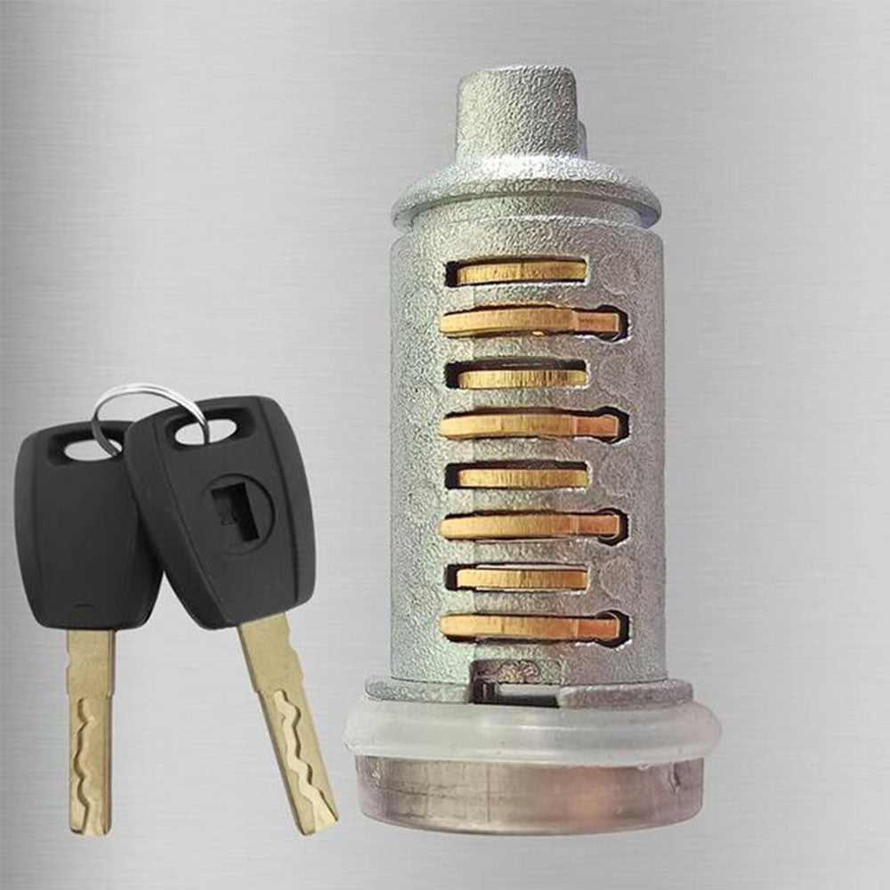 ya 5 8.7 Door Lock Barrel Cylinder With 2 Keys 71771348 for Fiat Doblo Punto for Panda 500