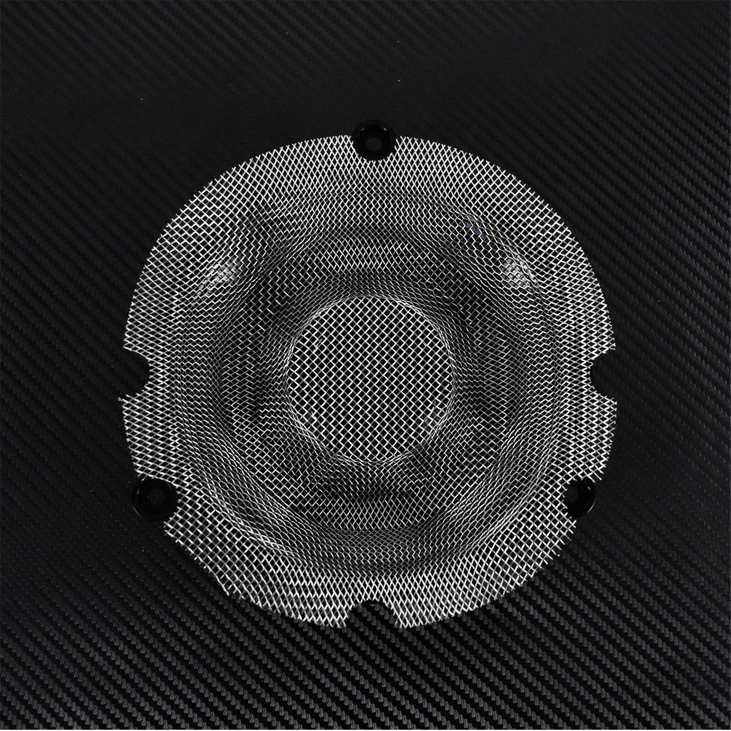 ya 5 8.7 Chrome Contrast Front Speaker Grill Masks Cover Fit for Harley Touring CVO 14-19