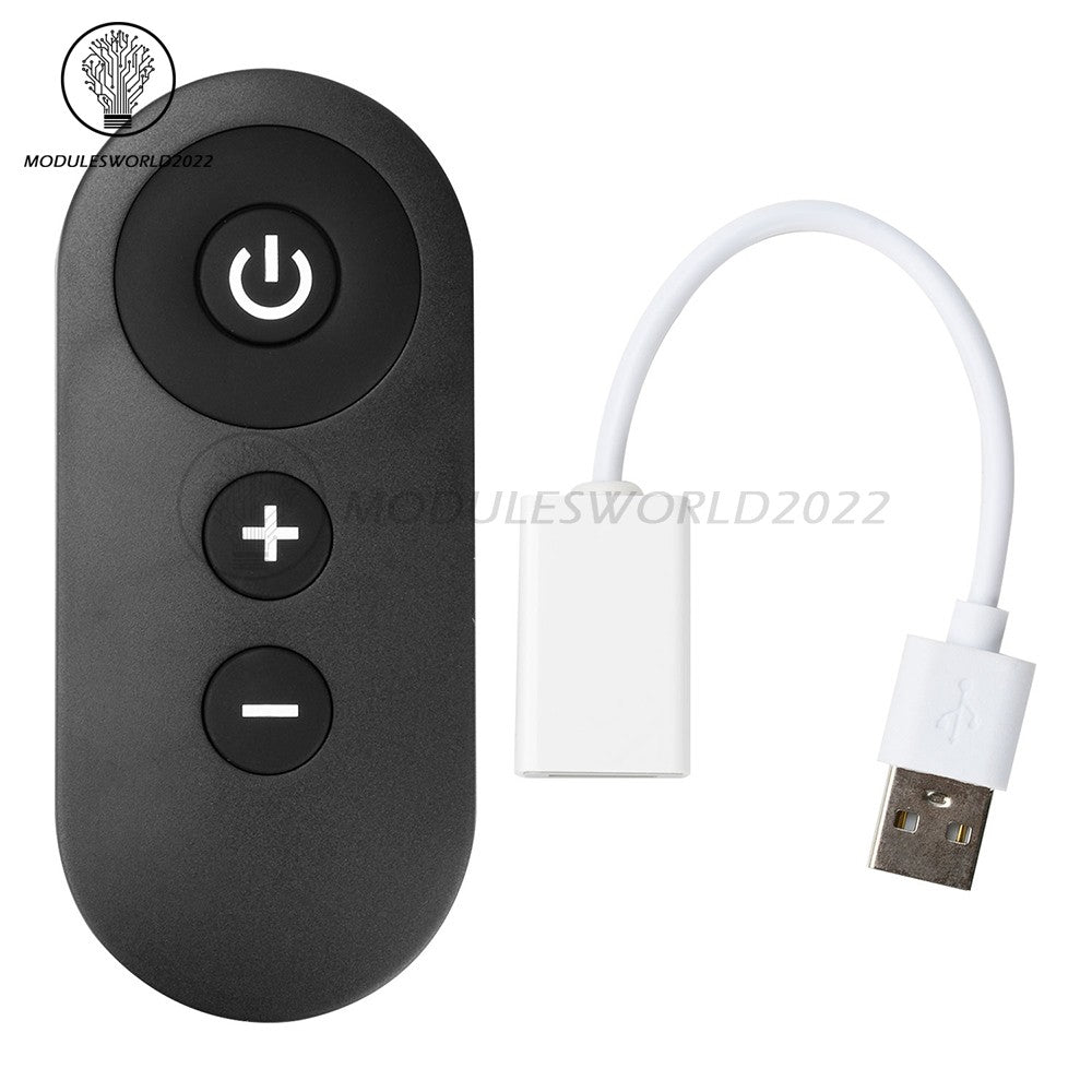 ya 14 DC 5V USB RF Remote Switch Fan Night Light Strip Dimmer Speed Control LED Driver