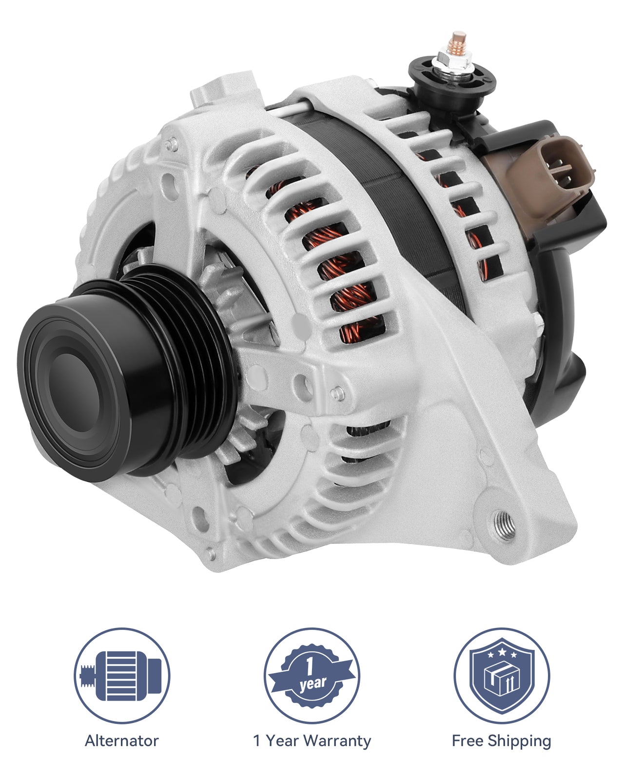 ya 27 7.2 CW Alternator 100 Amp 11516 for 2010 2011 for Toyota for Camry Base XLE SE LE Sedan 2.5L